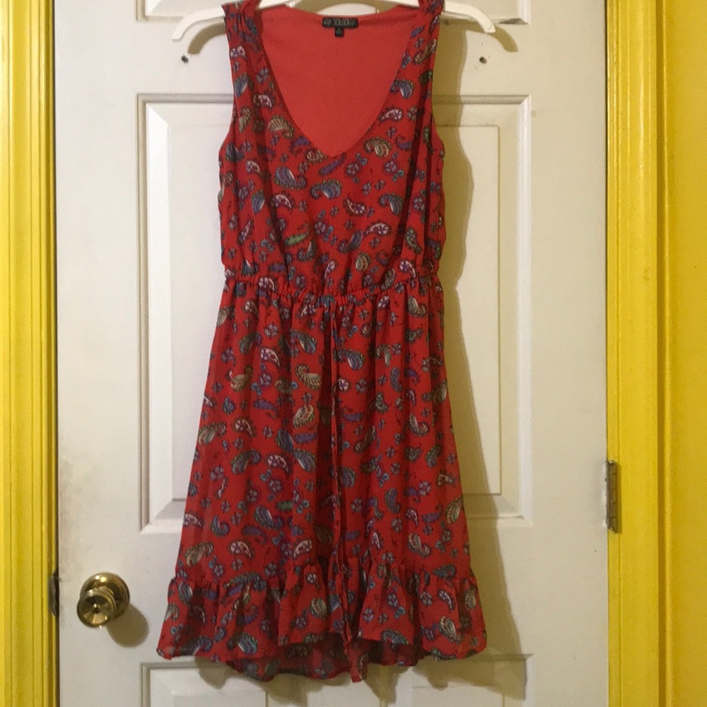 Red dress